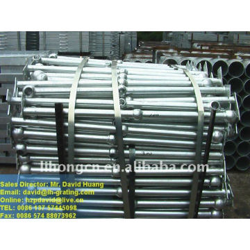 galvanized industrial ball handrail